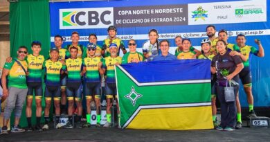 Ciclistas do Amapá encaram desafio na Copa Norte/Nordeste 2025, no Acre