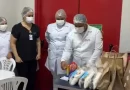 Um dia diferente: pacientes do anexo do HE ganham bingo, brindes e carinho no Dia do Trabalhador