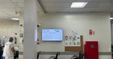 Telões com escala médica chegam às unidades gerenciadas pela Fundação de Saúde Amapaense