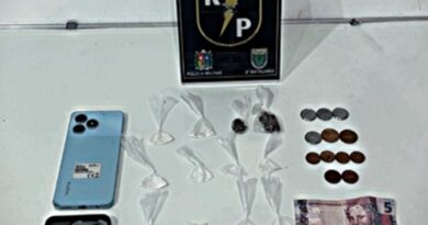 Suspeito é preso com drogas após tentar fugir da PM no Renascer 2