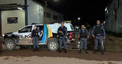 ‘Guardião Norte’: operação do 2º BPM fiscaliza bares, identifica menores e prende suspeito por tráfico em Macapá