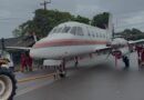 Avião Bandeirante que integrará acervo do Parque Residência ‘cruza’ ruas de Macapá e vira atração; VÍDEO Avião Bandeirante que integrará acervo do Parque Residência ‘cruza’ ruas de Macapá e vira atração; VÍDEO