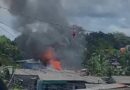 Incêndio atinge residência no São Lázaro, em Macapá; VÍDEO