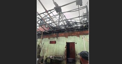 Incêndio destrói residência no Igarapé da Fortaleza; VÍDEO