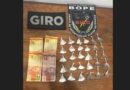 Giro prende suspeito com drogas e captura foragido da Justiça durante patrulhamento no Congós
