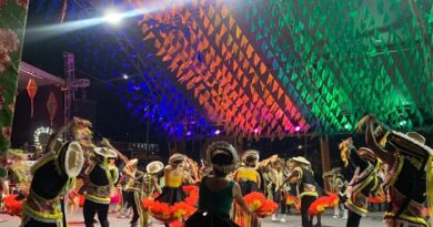 Animação das quadrilhas tradicionais marca a primeira noite da Quadra Junina de Macapá Animação das quadrilhas tradicionais marca a primeira noite da Quadra Junina de Macapá