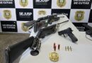 Operação da Polícia Civil termina com prisão e apreensão de armas e munições em Cutias do Araguari Operação da Polícia Civil termina com prisão e apreensão de armas e munições em Cutias do Araguari
