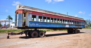 Vagões históricos da antiga Icomi serão restaurados para integrar acervo do Parque Residência Vagões históricos da antiga Icomi serão restaurados para integrar acervo do Parque Residência