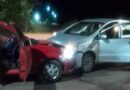 Motorista invade contramão e bate de frente com veículo na rotatória do ‘Trevão’, no AP; VÍDEO