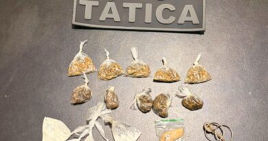 Adolescente é apreendido com drogas durante patrulhamento na Expofeira