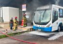 Pane elétrica pode ter causado incêndio em ônibus no terminal de Santana; VÍDEO