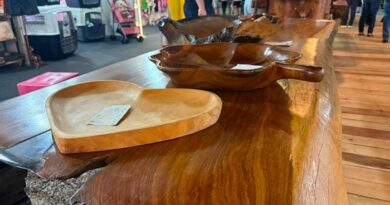 Expofeira 2026: artesãos de Pedra Branca transformam madeira reaproveitada em peças que encantam visitantes Expofeira 2026: artesãos de Pedra Branca transformam madeira reaproveitada em peças que encantam visitantes