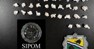 BPRu prende suspeito com 33 porções de crack durante barreira policial em Mazagão