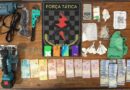 Força Tática prende suspeito com drogas no Muca e mulher procurada pela Justiça no Novo Horizonte