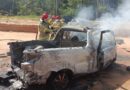 Colisão entre veículos termina com incêndio e vítima carbonizada na BR-156 Colisão entre veículos termina com incêndio e vítima carbonizada na BR-156
