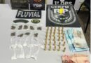 Operação conjunta prende suspeito com drogas, dinheiro e munições em Santana