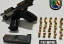 Adolescente é apreendido com pistola .40 e teria recebido ordem para executar rivais em Calçoene